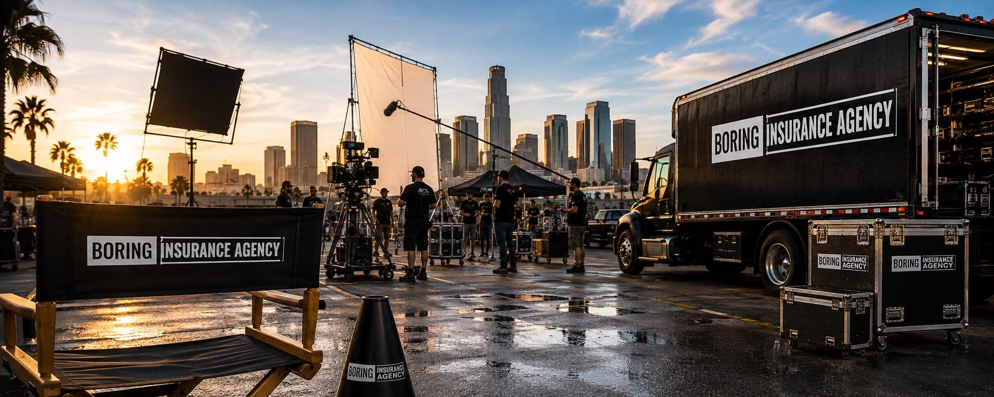 A production being recorded for publication